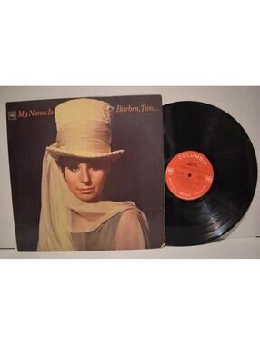Vintage Vinyl Barbra Streisand My Name Is Barbra Two 1966LP Mono Columbia CL2409
